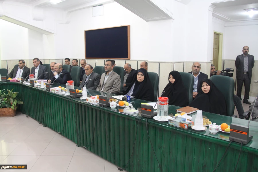 آیین تکریم و معارفه سرپرستان پردیس های استان یزد