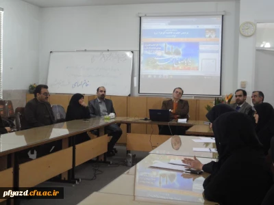 تقدیر و تشکر از زحمات چندین ساله سرپرست سابق پردیس به همت دانشجویان پردیس