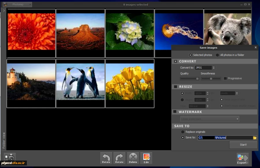 نرم افزار مدیریت عکس