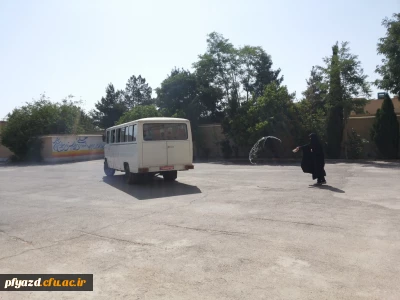 مراسم بدرقه از دانشجویان اعزامی به بیست و چهارمین جشنواره قرآن وعترت دانشجومعلمان دانشگاه فرهنگیان در شیراز