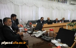 دیدار مسئولین پردیس های استان با استاندار محترم یزد