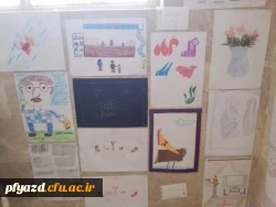 گزارش تصویری نقاشی به شیوه دانش آموزان دوره ابتدایی 
توسط دانشجویان رشته علوم تربیتی (گروه 4 و 5) 4