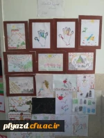 گزارش تصویری نقاشی به شیوه دانش آموزان دوره ابتدایی 
توسط دانشجویان رشته علوم تربیتی (گروه 4 و 5) 20