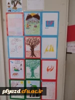 گزارش تصویری نقاشی به شیوه دانش آموزان دوره ابتدایی 
توسط دانشجویان رشته علوم تربیتی (گروه 4 و 5) 21