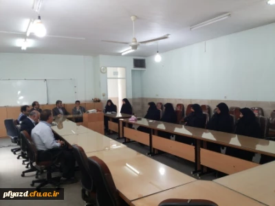 مراسم تودیع و معارفه مسئول حراست پردیس