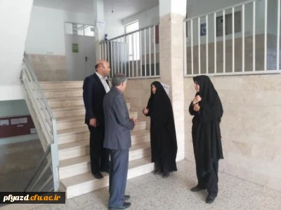 گزارش تصویری از بازدید مدیرکل آموزش وپرورش استان از روند برگزاری مصاحبه ورودی دانشگاه فرهنگیان