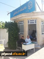 بازدید آقای شیرزاد از مراحل انجام مصاحبه