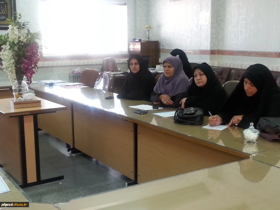 جلسه مسئولان پردیس باحضور سرپرستان خوابگاه 3