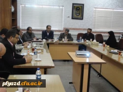 مراسم تودیع و معارفه مسیول حراست پردیس 11