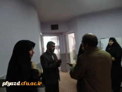 مراسم تودیع و معارفه مسیول حراست پردیس 9