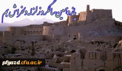 یازدهمین سالگرد زلزله بم 2