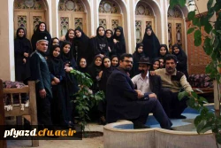 گزارش تصویری بازدید دانشجویان از مسجد جامع یزد با همراهی استاد سلمان زاده  3