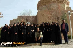 گزارش تصویری بازدید دانشجویان از مسجد جامع یزد با همراهی استاد سلمان زاده  4