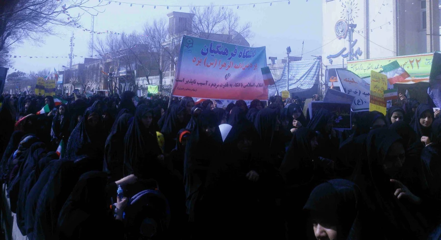 گزارش تصویری راهپیمایی  22 بهمن  3