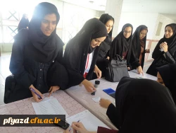 گزارش تصویری برگزاری انتخابات کانون هلال احمر در هفته هلال احمر 8