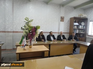 بازدید شهردار، اعضای شورای اسلامی شهر یزد و نماینده استان در شورا عالی استان ها ازپردیس فاطمه الزهرا(س)