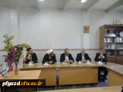 بازدید شهردار، اعضای شورای اسلامی شهر یزد و نماینده استان ازپردیس فاطمه الزهرا(س) 2