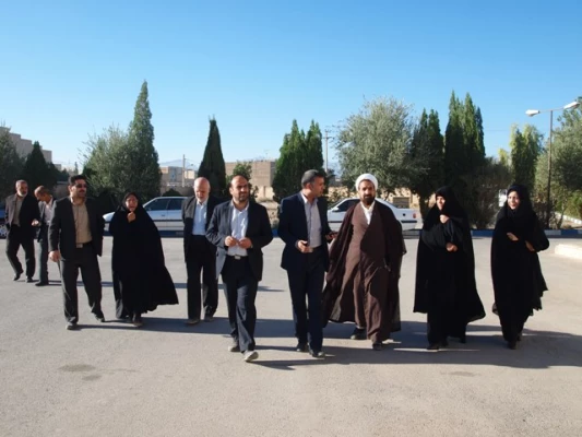 بازدید شهردار، اعضای شورای اسلامی شهر یزد و نماینده استان ازپردیس فاطمه الزهرا(س) 2