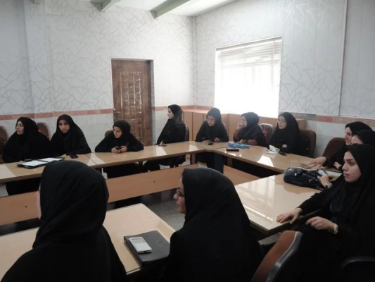 جلسه نمایندگان آموزشی با مسئول کل نظارت لایه استانی آقای موحدی نسب 2