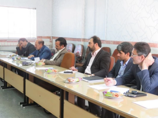 جلسه ی رئیس محترم پردیس با اساتید دانشگاه  4