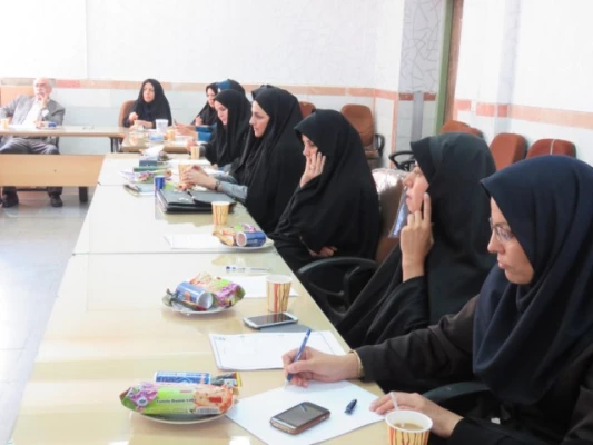 جلسه ی رئیس محترم پردیس با اساتید دانشگاه  5