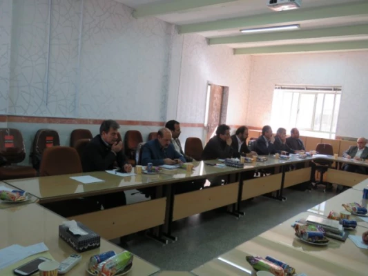 جلسه ی رئیس محترم پردیس با اساتید دانشگاه  7