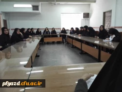 مصادف با ولادت حضرت زینب (س) جلسه کانون مهدویت برگزار شد. 2