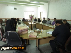 جلسه اداری پردیس با حضور دکتر رضایی اردانی، سرپرست مدیریت امور پردیس های استانی دانشگاه فرهنگیان و برخی از مسؤولان 12