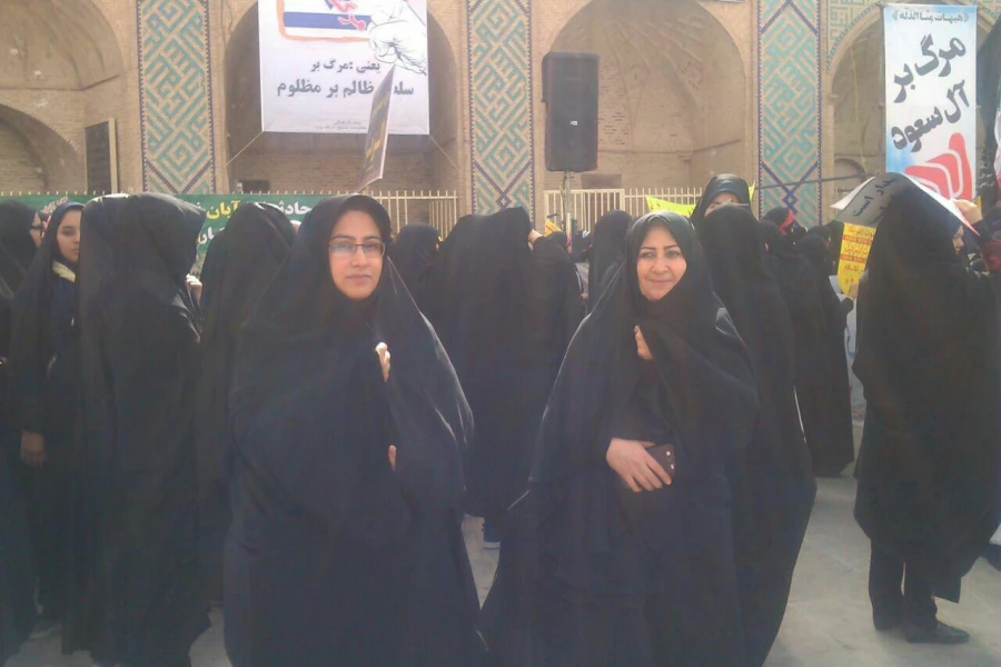 گزارش تصویری مراسم راهپیمایی 13 آبان 4