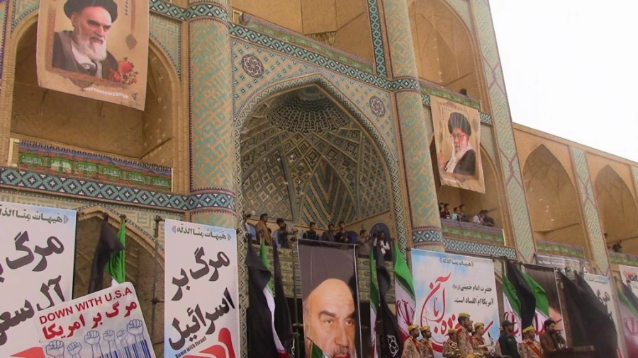 گزارش تصویری مراسم راهپیمایی 13 آبان 6