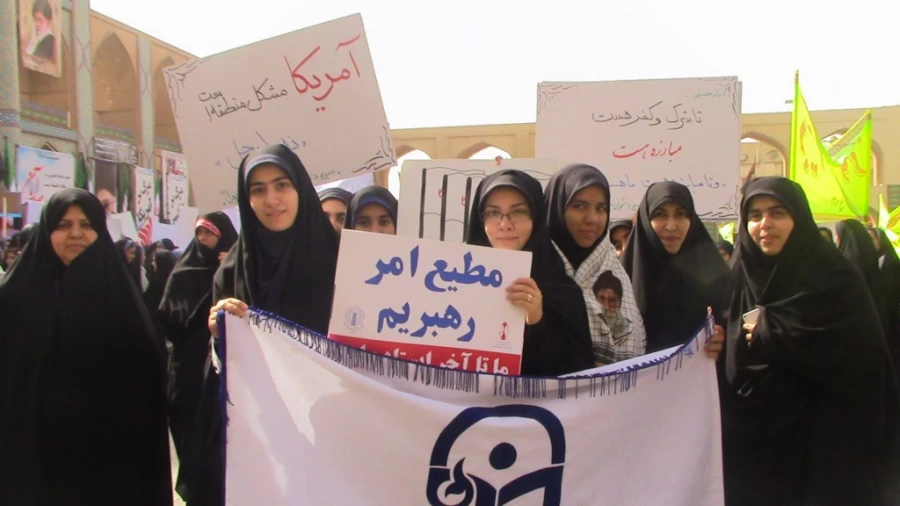 گزارش تصویری مراسم راهپیمایی 13 آبان 7