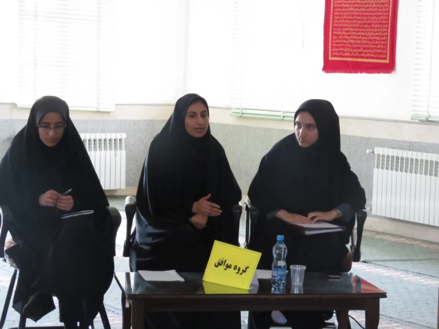 برگزاری کرسی آزاد اندیشی به همت بسیج دانشجویی پردیس فاطمة الزهرا(س) 5