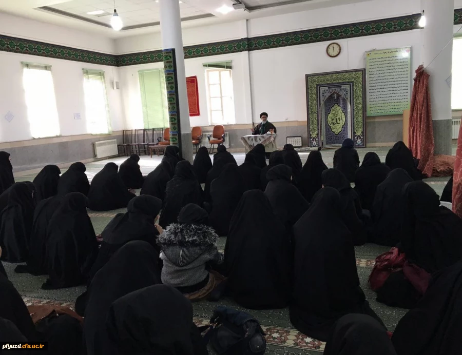 سخنرانی رییس هییت امنای فرهنگسرای مهدویت یزد 2