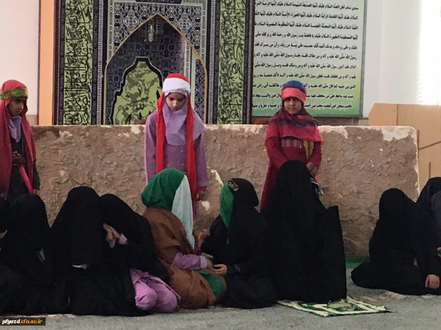 اجرای تعزیه توسط دانش آموزان دبستان شاهد شهید قائدی 2