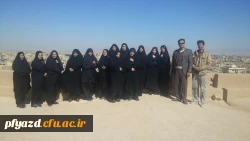 بازدید کارکنان پردیس از اماکن تاریخی ،تفریحی و زیارتی میبد 4