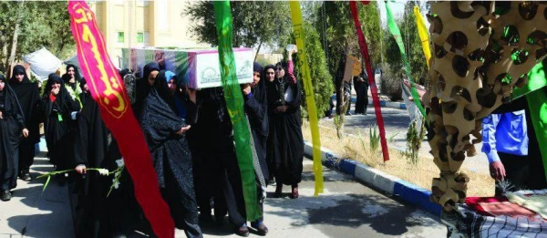 تشییع پیکر پاک شهدای گمنام 5