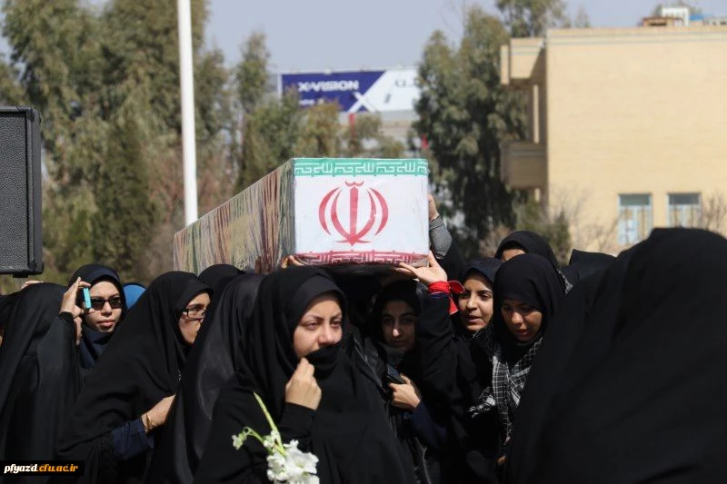 تشییع پیکر پاک شهدای گمنام 9