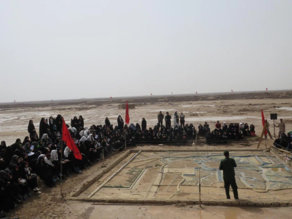 "گزارشی از اعزام دو کاروان راهیان نور دانشجویی به همت بسیج دانشگاه پردیس فاطمه الزهرا(س) یزد" 6