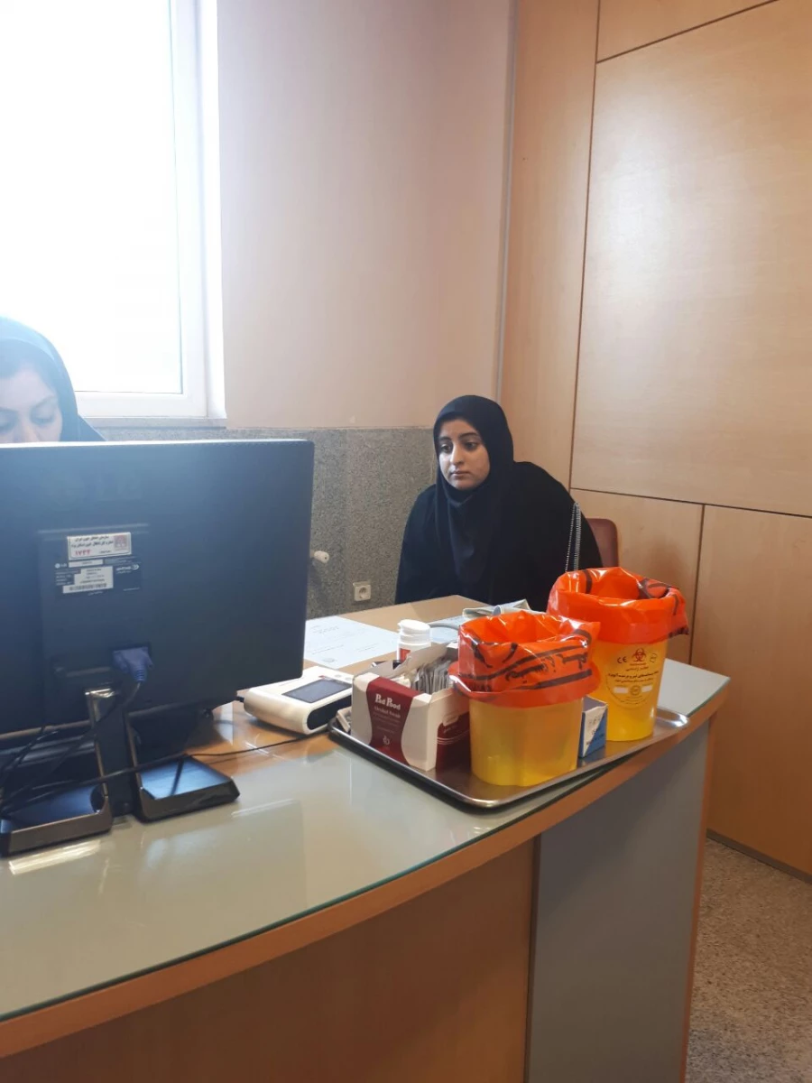 اهدای خون دانشجومعلمان پردیس 5