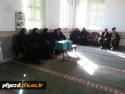 حضور آیت الله ناصری نماینده ولی فقیه و امام جمعه  محترم یزد در پردیس 5