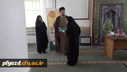 حضور آیت الله ناصری نماینده ولی فقیه و امام جمعه  محترم یزد در پردیس 6