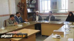 مراسم تودیع ومعارفه مسئول بسیج دانشجویی پردیس  5