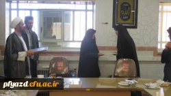 مراسم تودیع ومعارفه مسئول بسیج دانشجویی پردیس  8