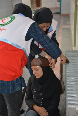 گزارش تصویری از مانور زلزله 5