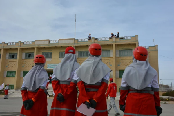 گزارش تصویری از مانور زلزله 10