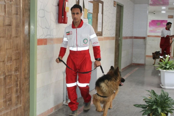 گزارش تصویری از مانور زلزله 13