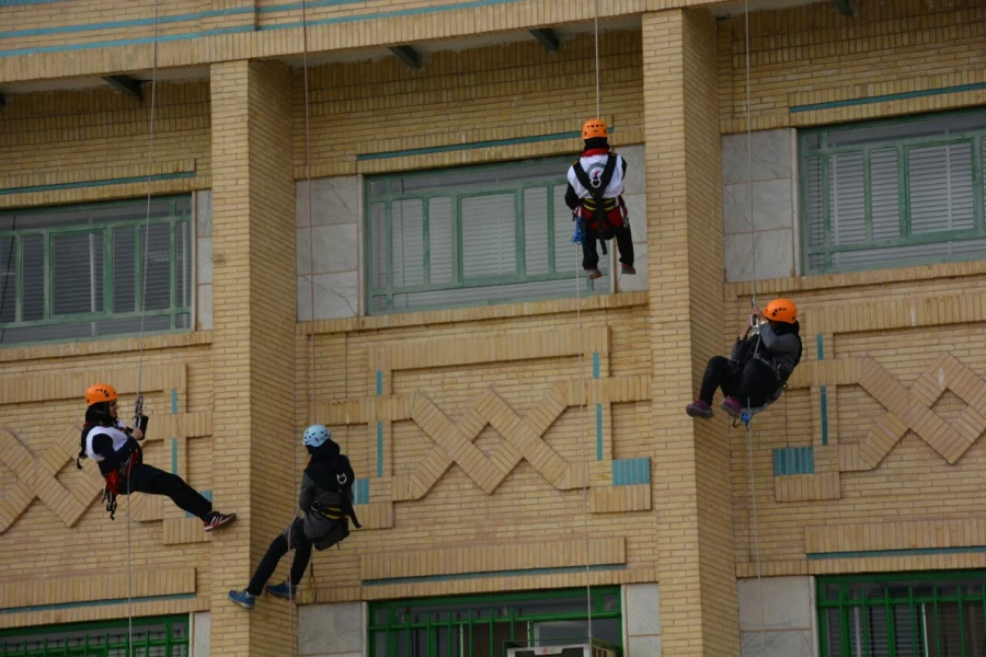 گزارش تصویری از مانور زلزله 14