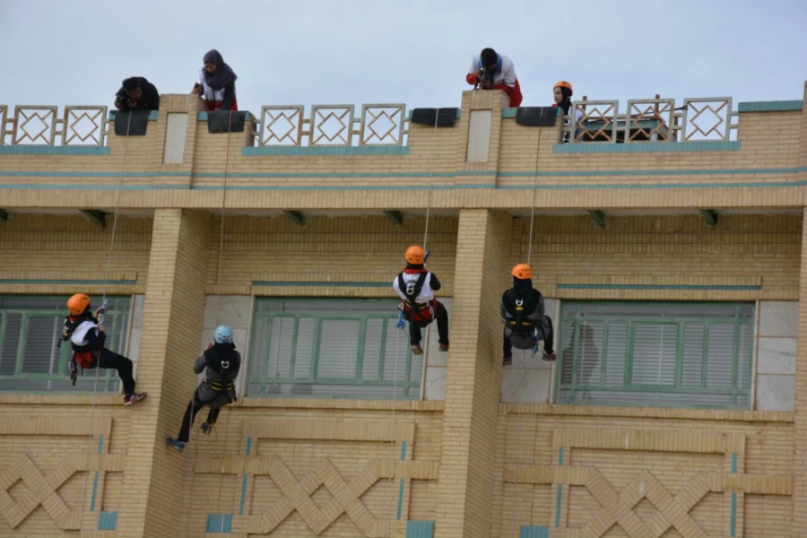 گزارش تصویری از مانور زلزله 15