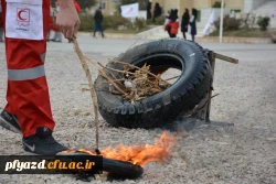 گزارش تصویری از مانور زلزله 16