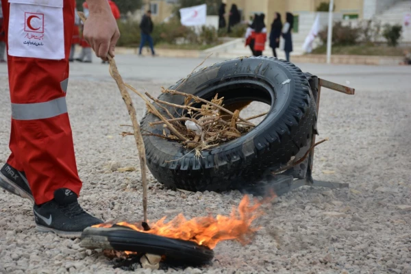 گزارش تصویری از مانور زلزله 16